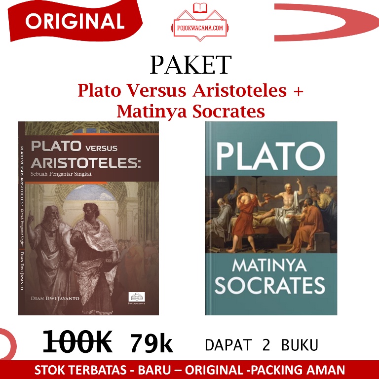 Jual Paket Buku Filsafat Plato Versus Aristoteles Dian Dwi