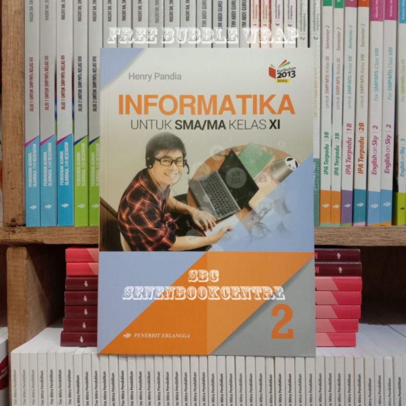 Jual Buku Informatika Kelas Xi Sma K Revisi Erlangga Shopee