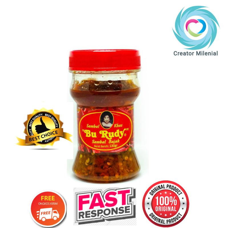 Jual Sambal Bajak Bu Rudy Khas Surabaya Shopee Indonesia