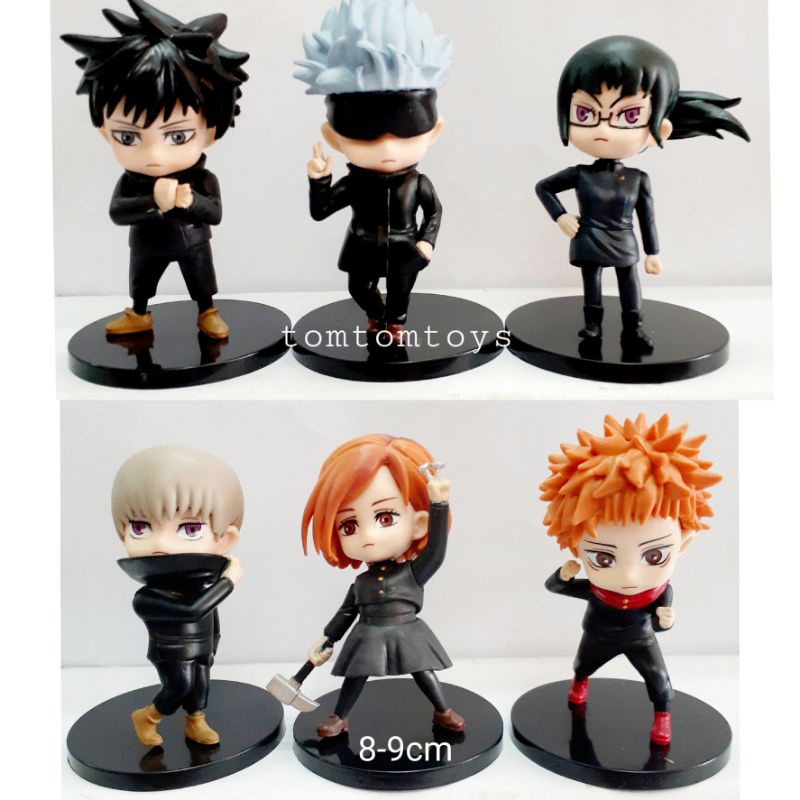 Jual JUJUTSU KAISEN Action Figure Miniatur Hiasan Topper Cake Shopee