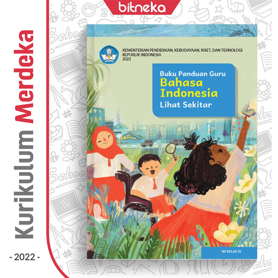 Jual Buku Panduan Guru Bahasa Indonesia Lihat Sekitar SD Kelas 4