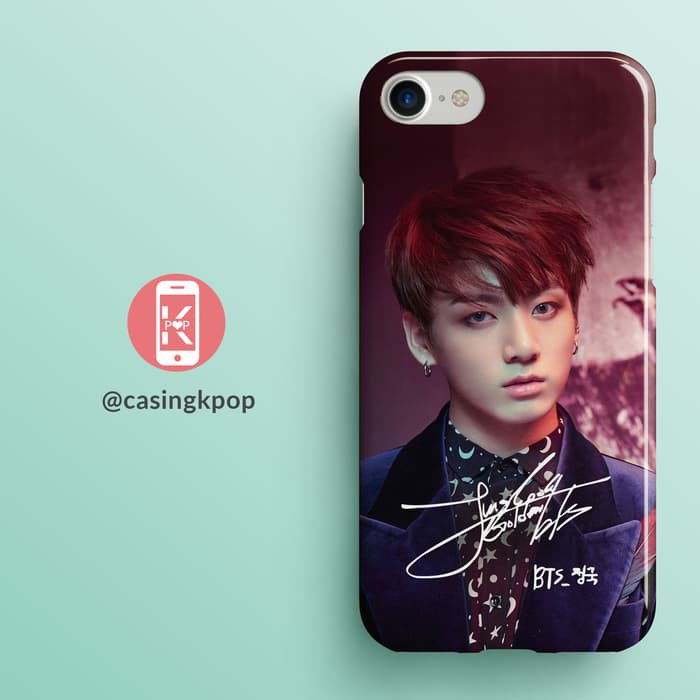 Jual Caseme Casing Handphone KPOP BTS JUNGKOOK SIGNATURE Shopee Indonesia