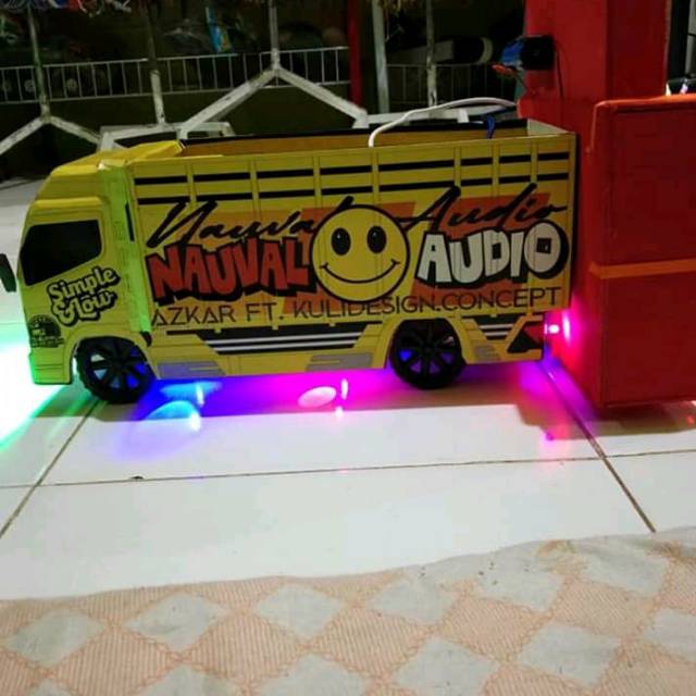 Jual Miniatur Truk Dan Miniatur Sound Sudah Siap Pakai Dan Bunyi