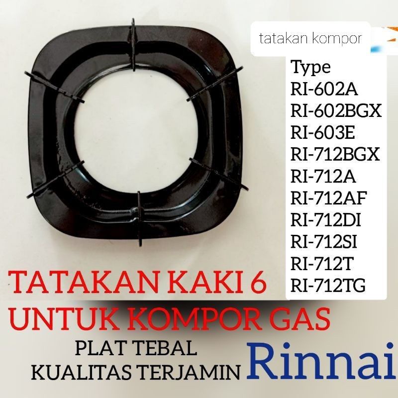 Jual Tatakan Kompor Rinnai Rinai Kaki Bgx Shopee Indonesia