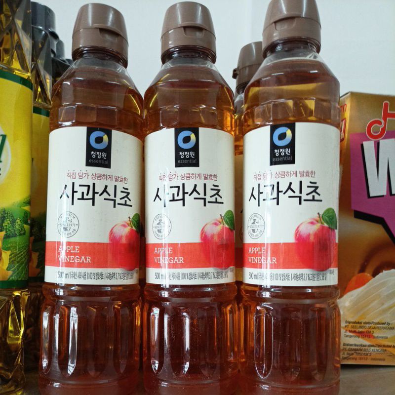 Jual Cuka Apel 500 Ml Apple Vinegar Chung Jung One Cider Ekstrak