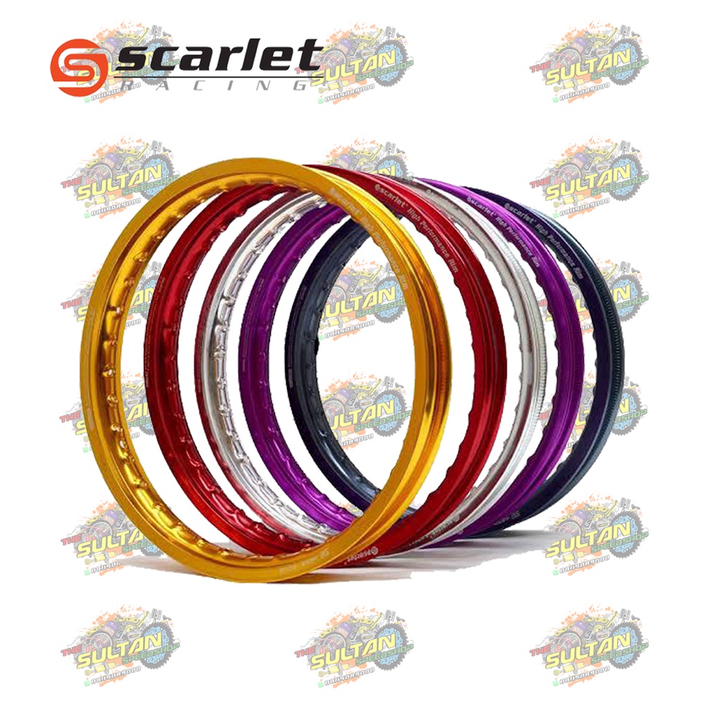 Jual Velg Wm Shape Ring Lebar Scarlet Racing