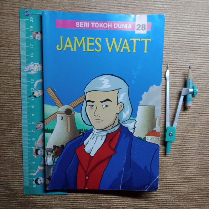 Jual Buku Komik Seri Tokoh Dunia James Watt Shopee Indonesia