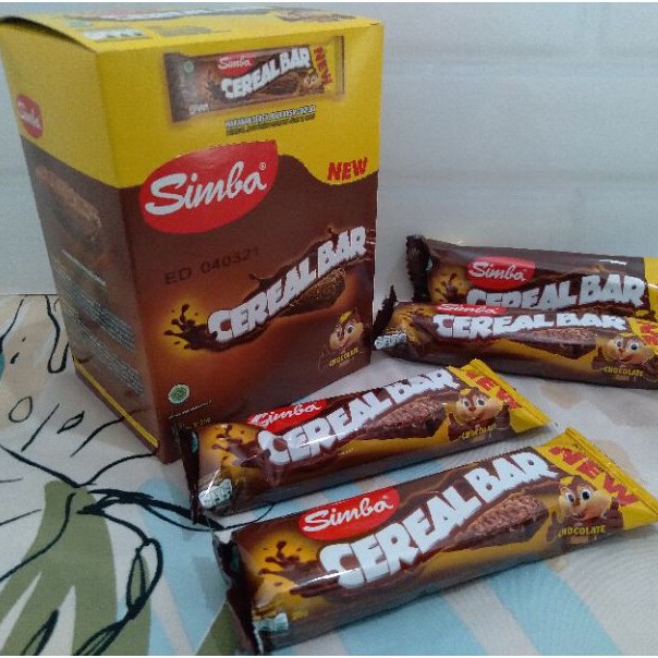 Jual Simba Cereal Bar Cokelat Sereal Bar Simba Kemasan Box Isi 12 X