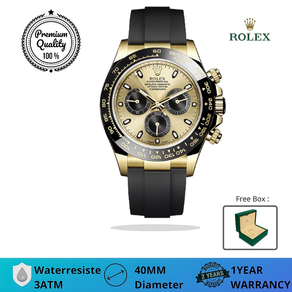 Jual Rolex Daytona Cosmograph Mm Automatic Premium Garansi Tahun