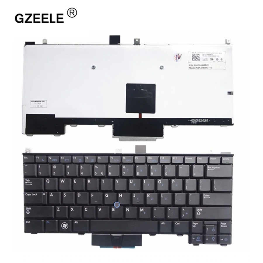 Jual Produk Import Gzeele New English Backlight Keyboard For Dell