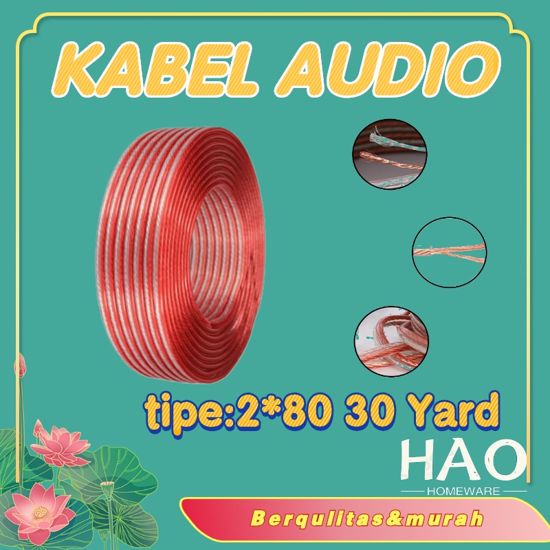 Jual Kabel Listrik Transparan Kabel Audio Super Promo X Yard