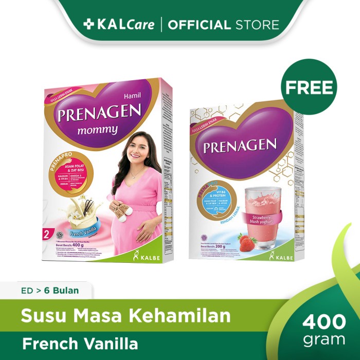 Jual Paket Prenagen Mommy Vanila Gr Prenagen Yogurt Gr Shopee