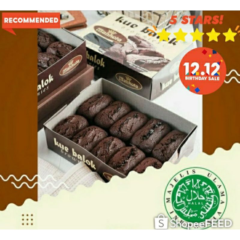 Jual Kue Balok Mahkota Brownies Lumer Bandung Kue Balok Lumer Bandung