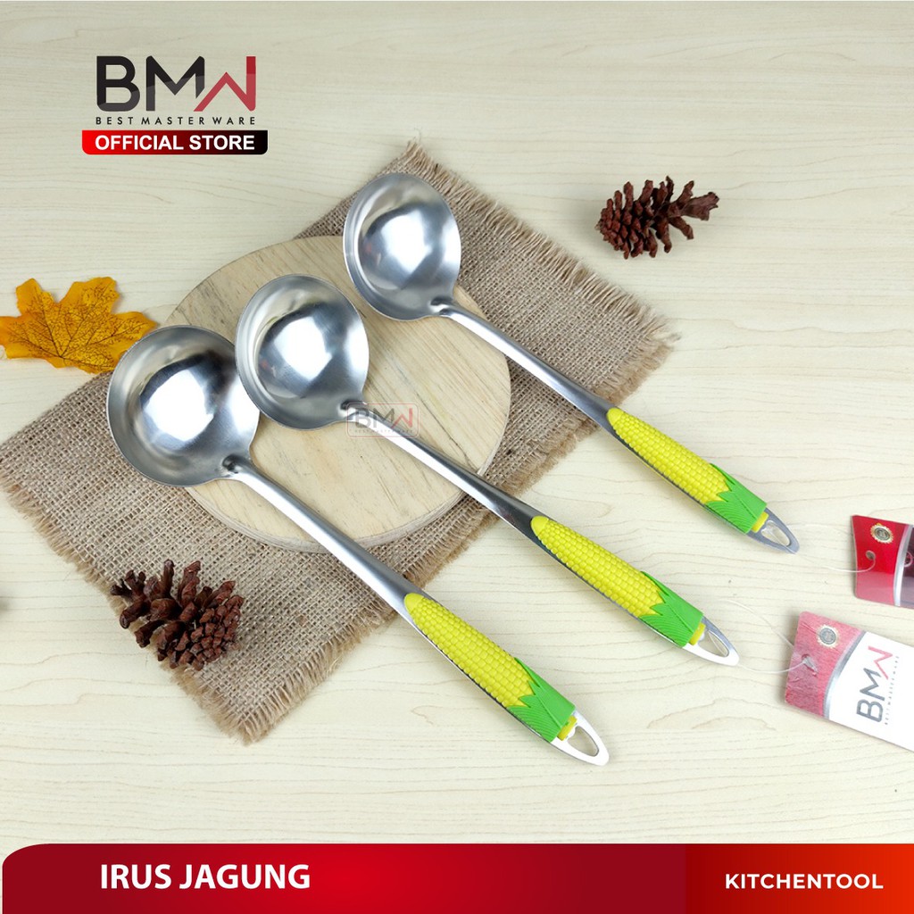 Jual BMW Kitchen Ware Sendok Kuah Sayur Sup Centong Motif Jagung