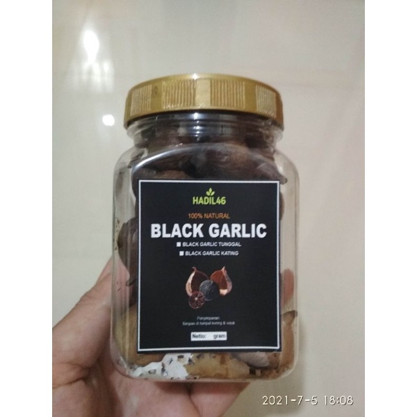 Jual Black Garlic Tunggal Black Garlik Lanang Bawang Hitam Tunggal