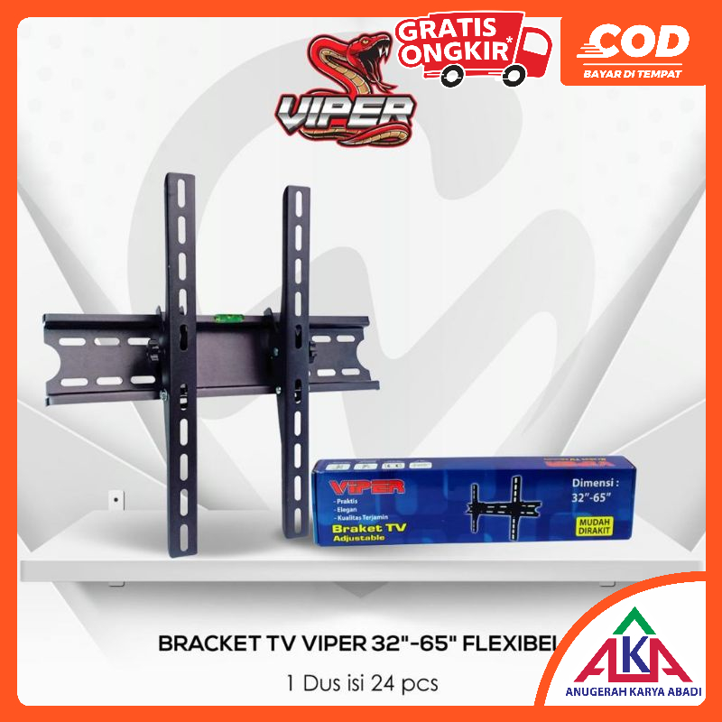 Jual Bracket Tv Lcd Led Viper Braket Tv Dinding Tembok Mudah