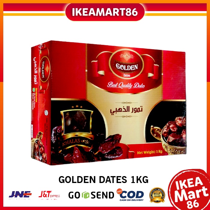 Jual Kurma Khalas Golden Dates 1 Kg Kurma Golden Khalas Merah Original