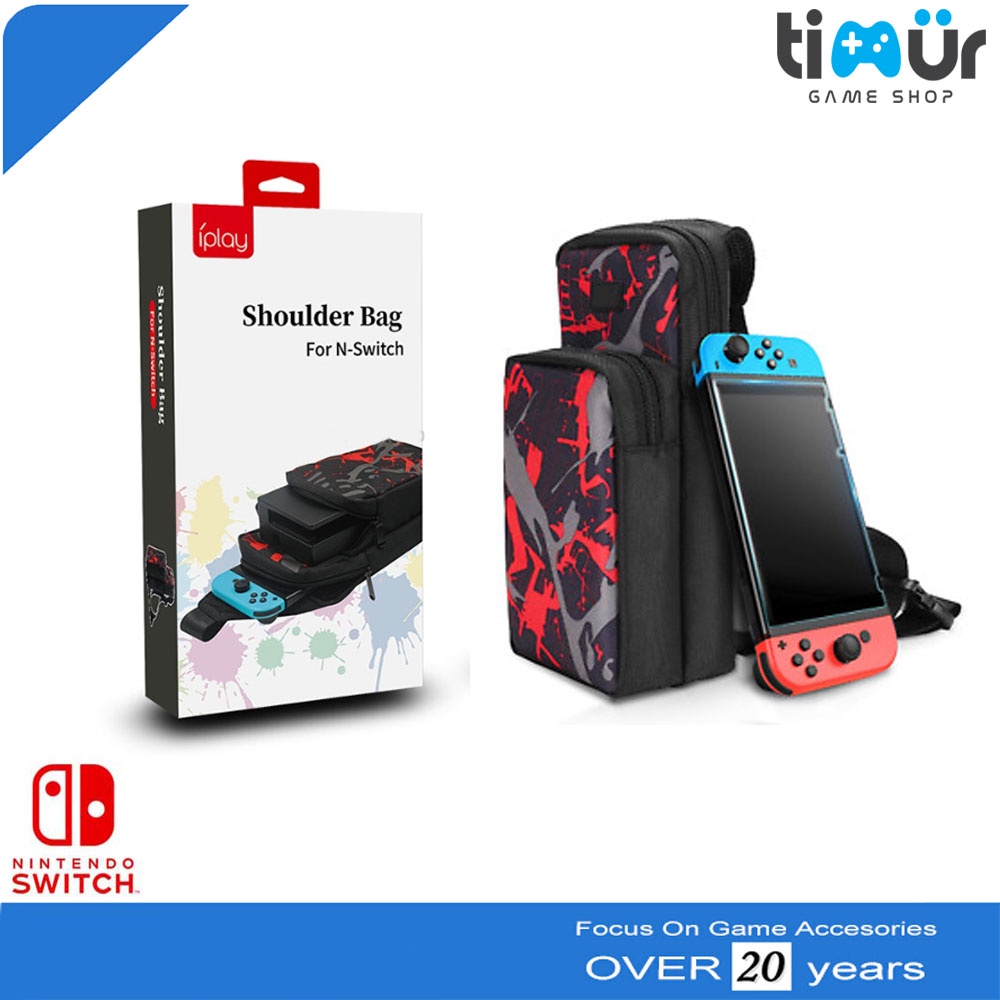 Jual Red Armor Tas Dompet Slempang Penyimpanan Nintendo Switch Lite