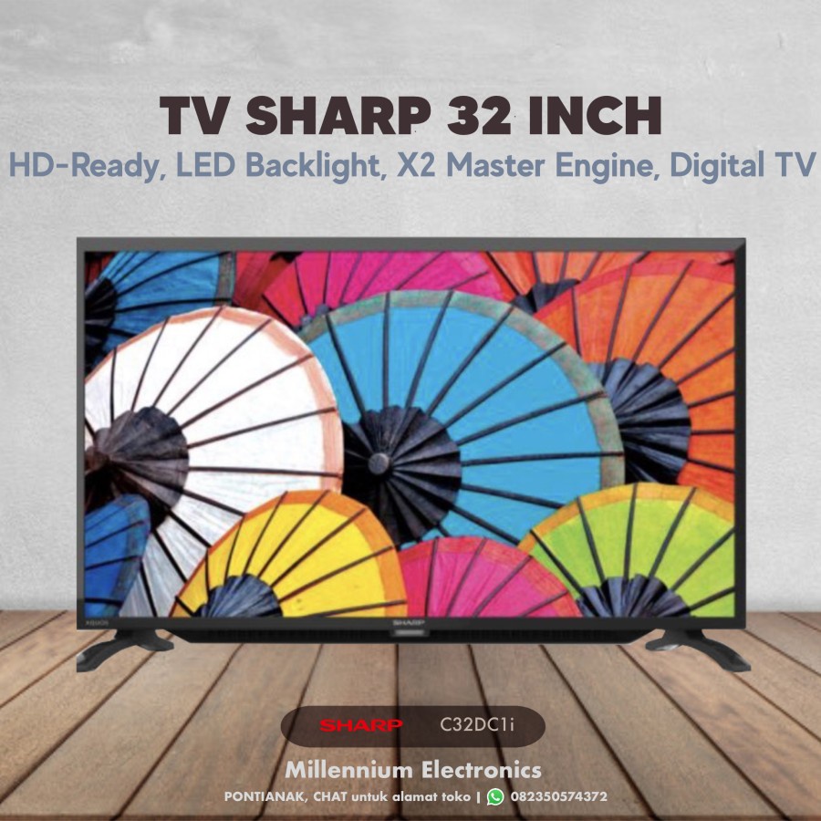 Jual Tv Led Sharp Inch Digital Tv Hd Aquos T C Dc I C Dc I Dc I