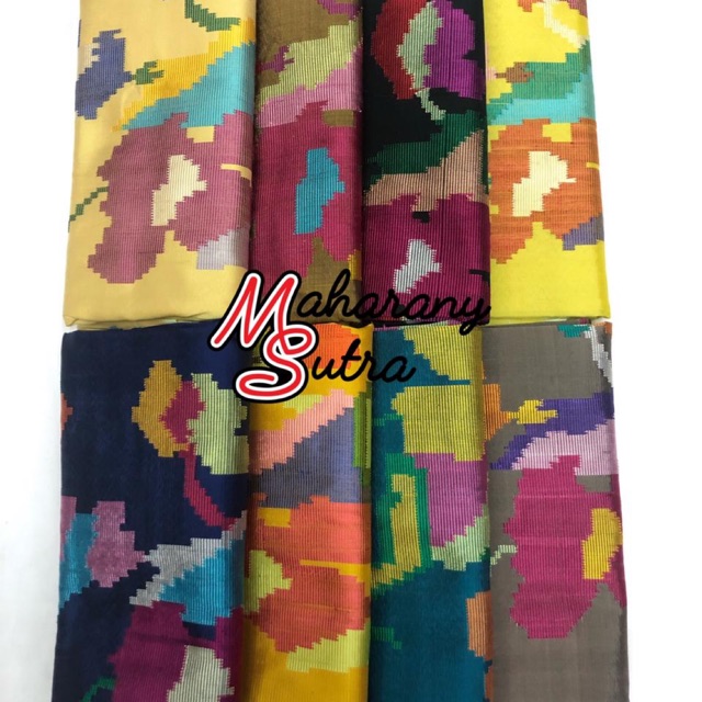 Jual Kain Sarung Tenun Sutra Motif Lagosi Bugis Sengkang Makassar