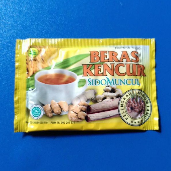 Jual Beras Kencur Serbuk Asli Sidomuncul 1 Sachet Shopee Indonesia