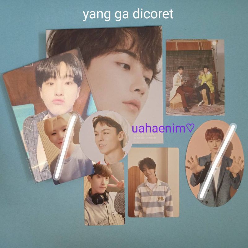 Jual Seventeen Semicolon Weaving Kit Photocard Jeonghan Mingyu Wonwoo