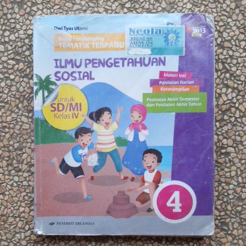 Jual Buku Pendamping Tematik Terpadu Ips Ilmu Pengetahuan Sosial Sd