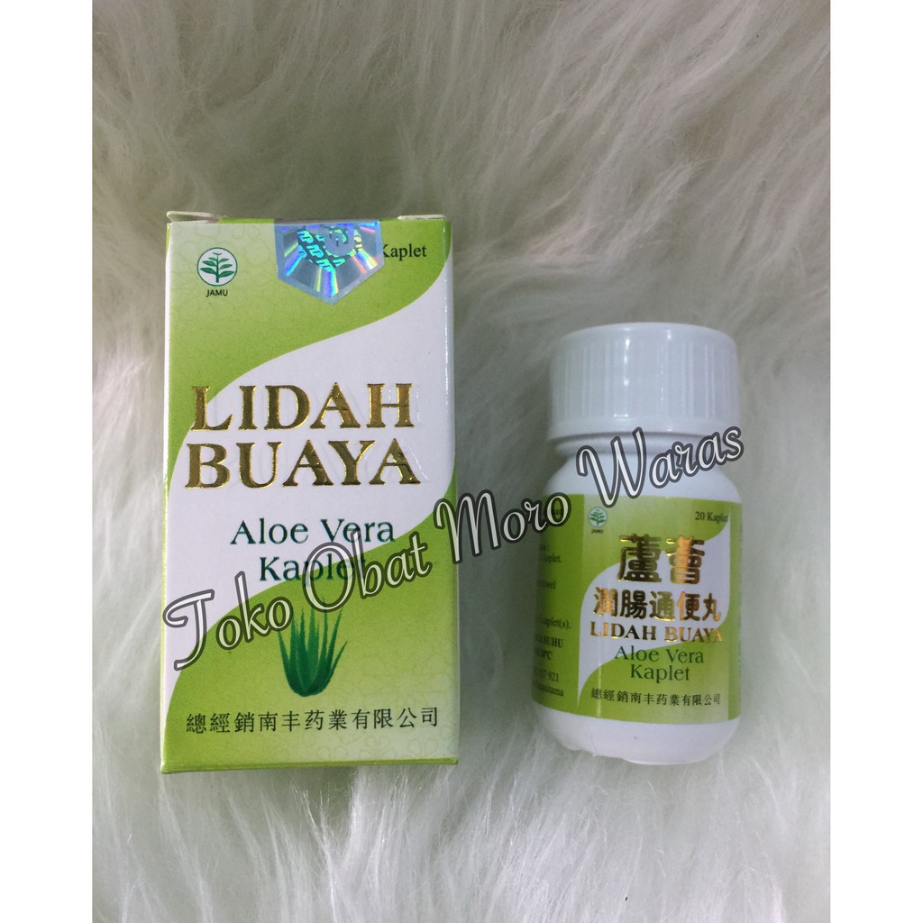 Jual Aloe Vera Lidah Buaya Kaplet Lu Hui Run Chang Thung Pien Wan