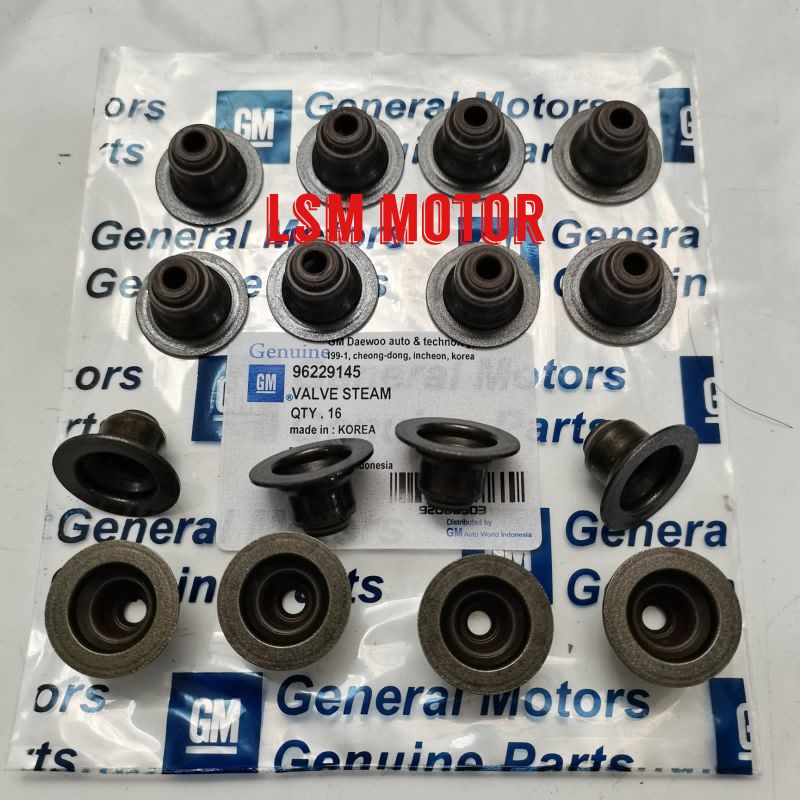 Jual Seal Klep Chevrolet Lova Kalos Aveo Old 16pc 1set Shopee Indonesia