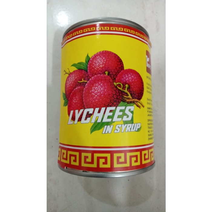 Jual Buah Lychee Kaleng Leci Kaleng Lychee In Syrup Ikps Brand