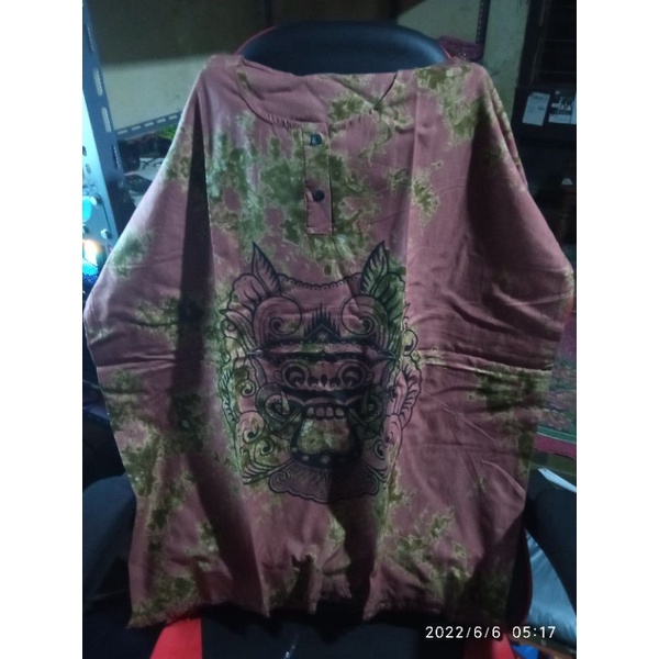 Jual Baju Bali Barong Katun Xl Dasar Warna Dewasa Shopee Indonesia