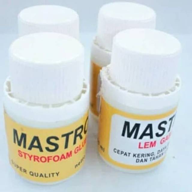 Jual Lem Gabus Lem Styrofoam Glue Mastro Shopee Indonesia