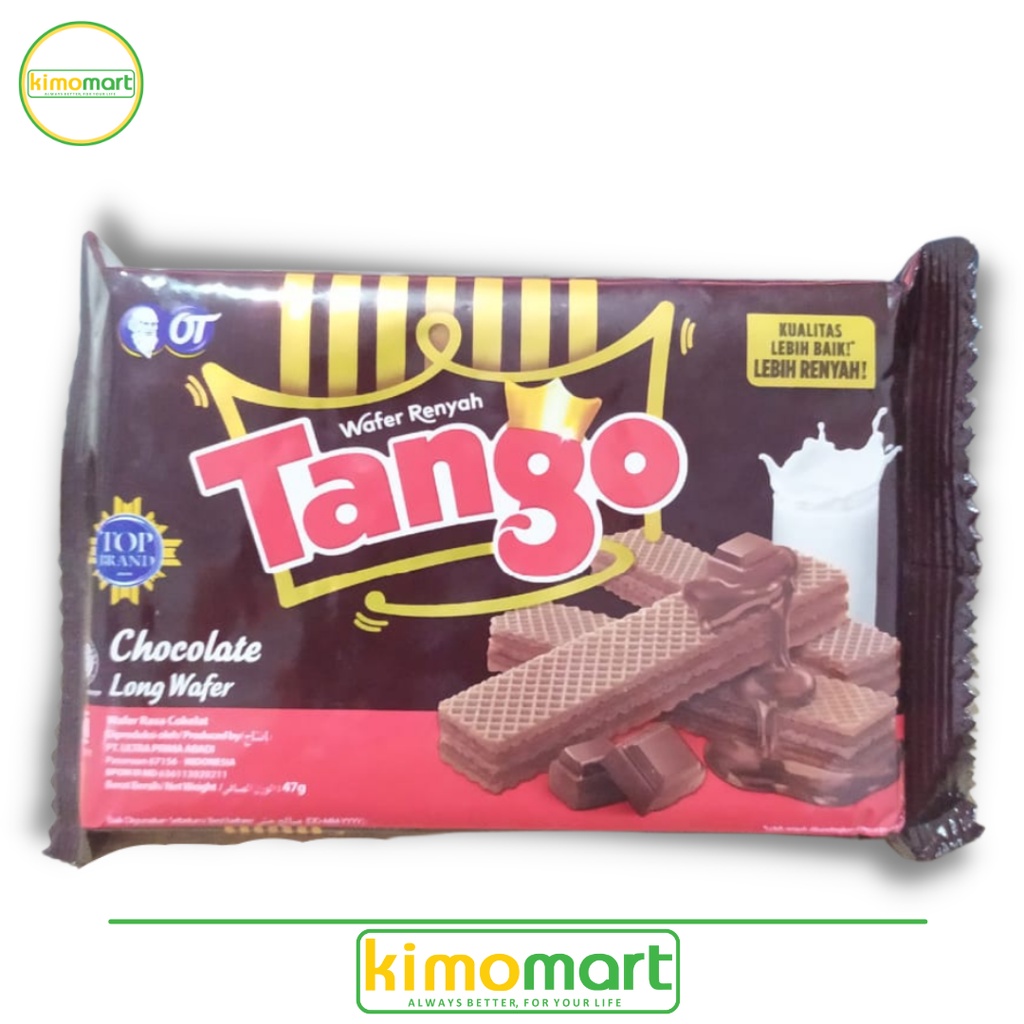 Jual KIMOMART TANGO WAFER RENYAH CHOCOLATE LONG WAFER 47 GR