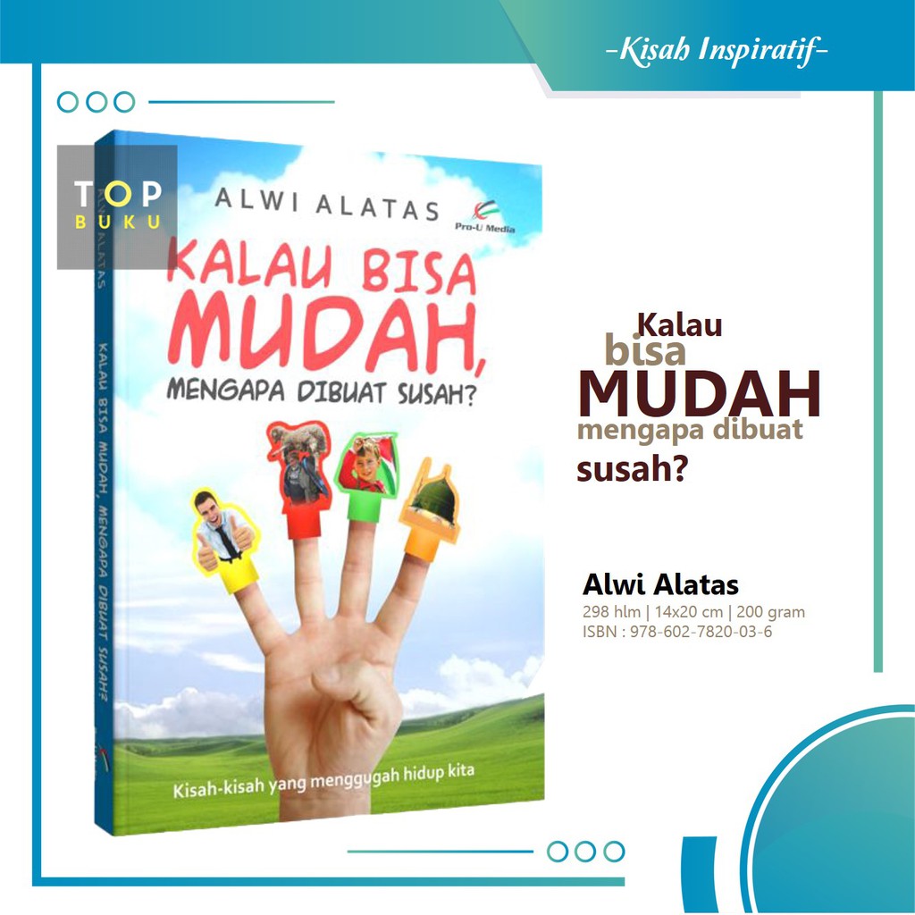 Jual Buku Kisah Inspiratif Penggugah Hidup Kalau Bisa Mudah Mengapa