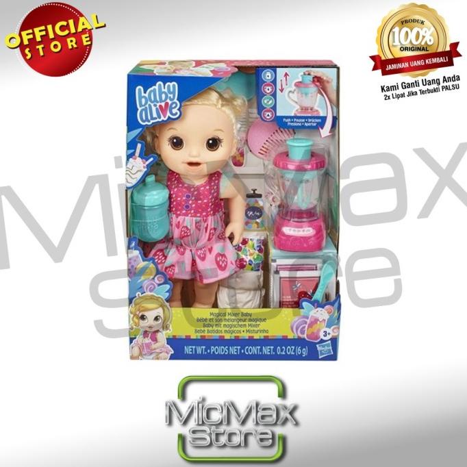 Jual Baby Alive Magical Mixer Baby Doll Mainan Boneka Blonde Shopee