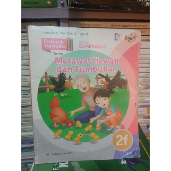 Jual Buku Tematik Terpadu Dengan Tema Merawat Hewan Dan Tumbuhan Untuk