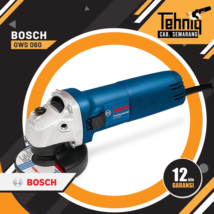 Jual Mesin Gerinda Tangan Listrik Bosch Gws Angle Disc Grinder