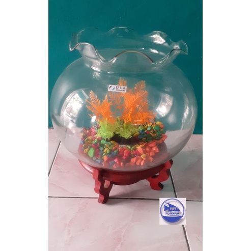 Jual Aquarium Bulat Full Set Via Shopee Grab Express Shopee Indonesia