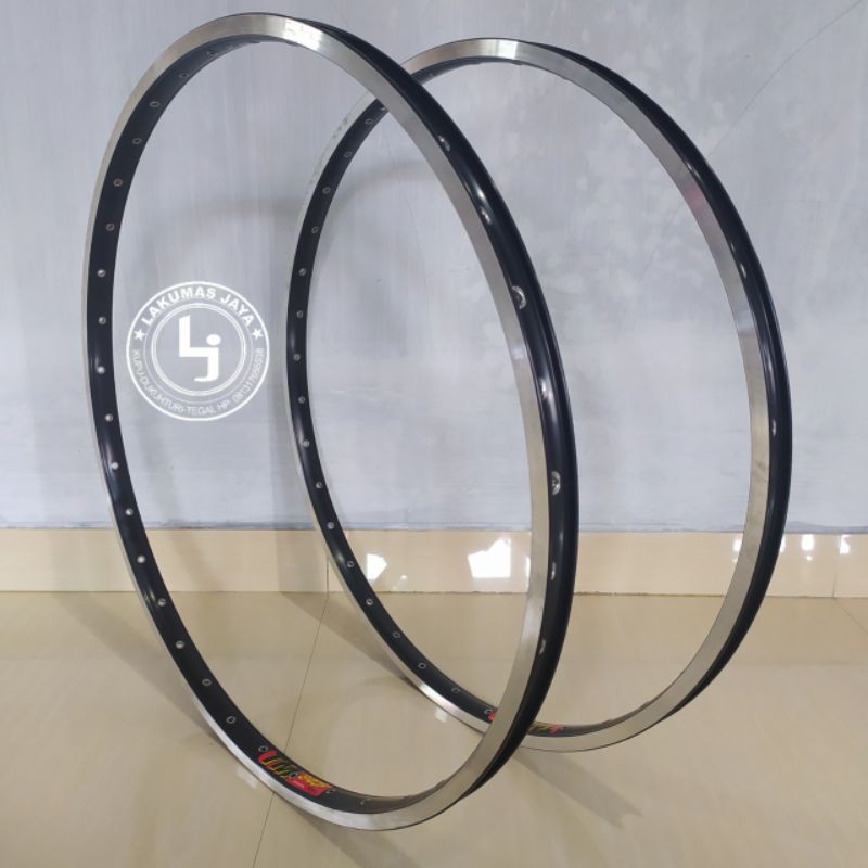 Jual Velg Rims Rim Pelek Sepeda Etrto Alloy Hole Double