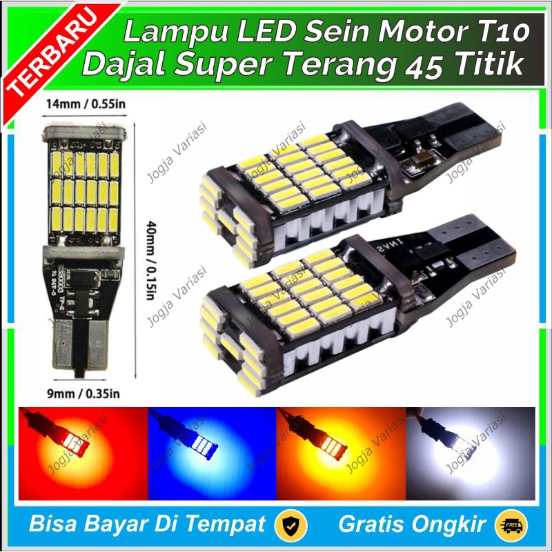 Jual Lampu Sen Dajal T Led Sein Reting Motor Atret Mobil T Power