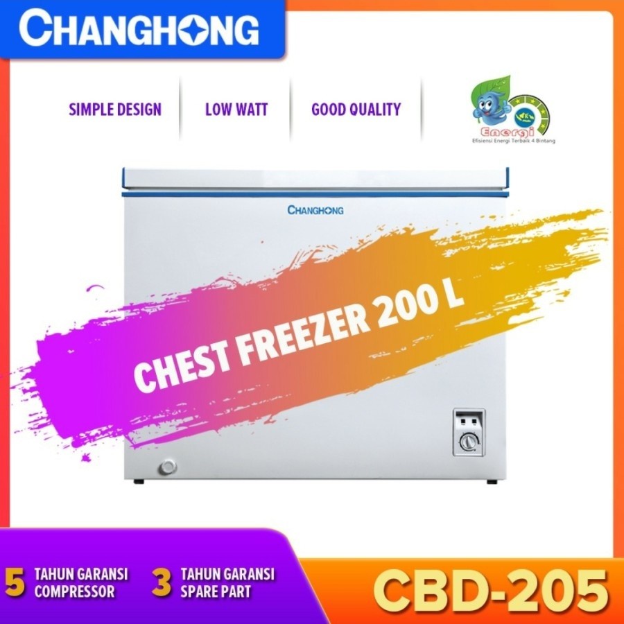 Jual Changhong Cbd Chest Freezer Box Beku Pendingin Daging L