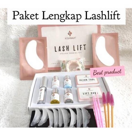 Jual Lash Lift Icsn Paket Obat Keriting Bulu Mata Original Shopee