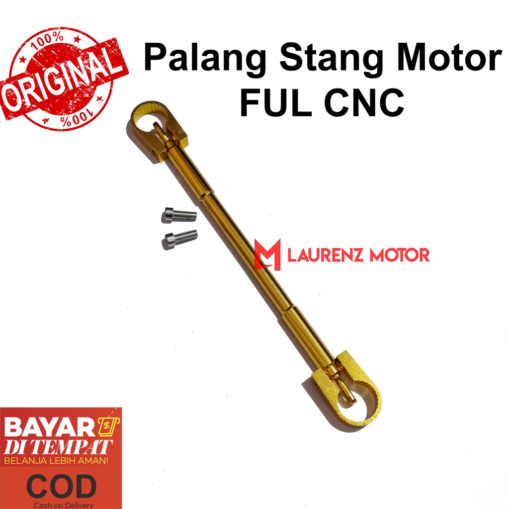 Jual Palang Stang Stir Setang Motor Stabilizer Besi CNC Bisa Disetel