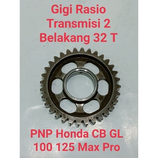 Jual Gigi Rasio 2 CB GL 100 125 Max Pro Cdi Series Original Mata 32 T