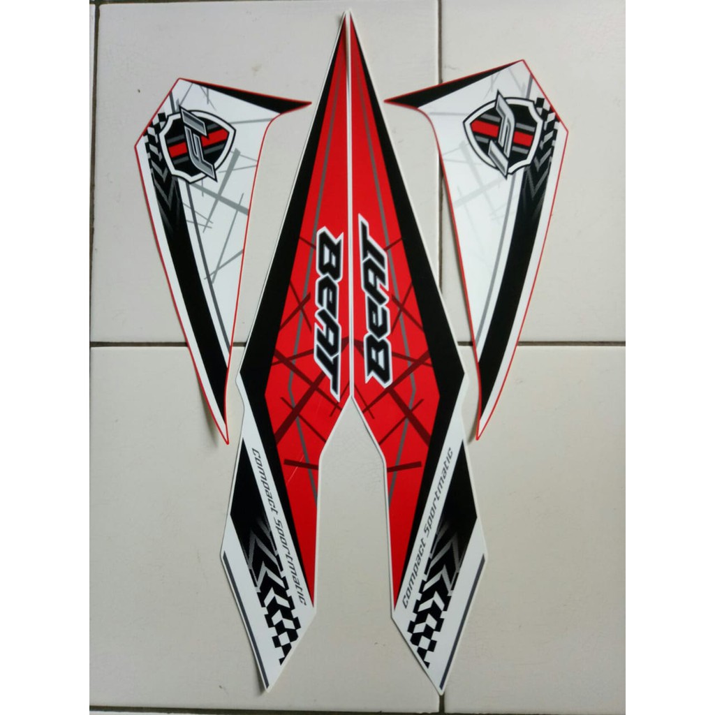 Jual Stiker Striping Honda Beat Fi New Eco Shopee Indonesia