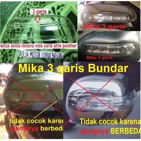 Jual Mika Lampu Sein Sen Cover Spion Avanza Xenia Innova Vios Yaris