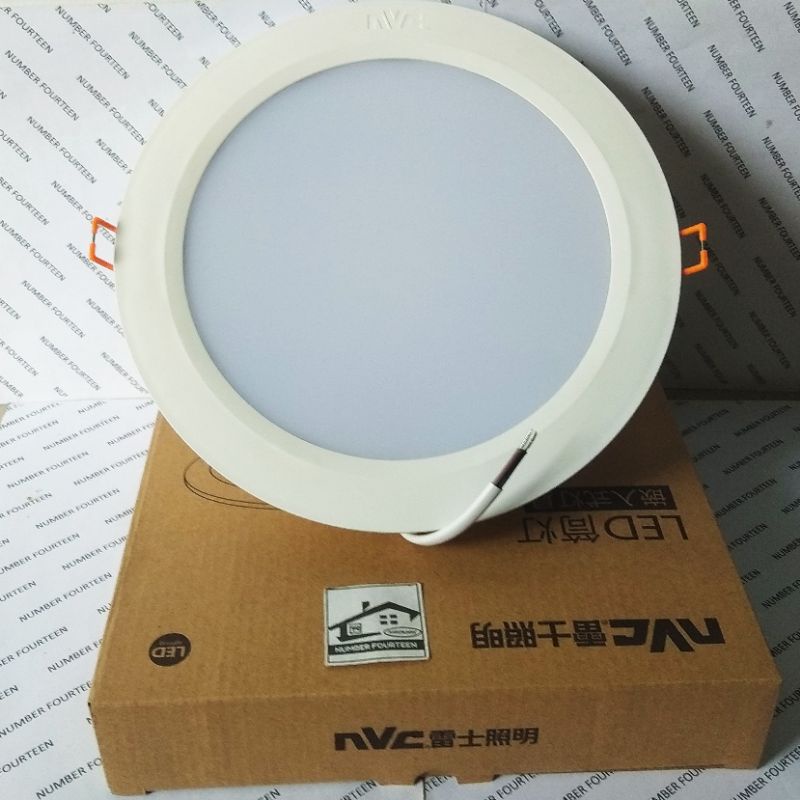 Jual Lampu Downlight Panel Led Watt Nvc K Sinar Putih Nled