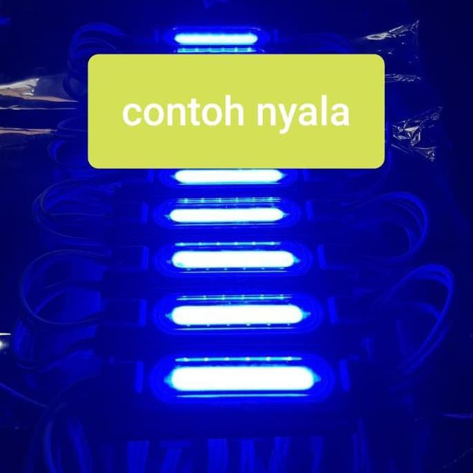 Jual Lampu Led Modul Cob V Warna Biru Blue W Volt Led