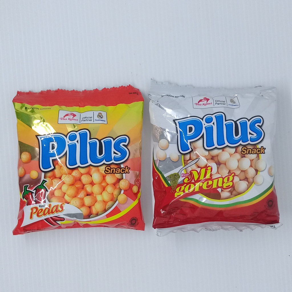 Jual Pilus Dua Kelinci Snack Rasa Mie Goreng Rasa Pedas 10 Gram