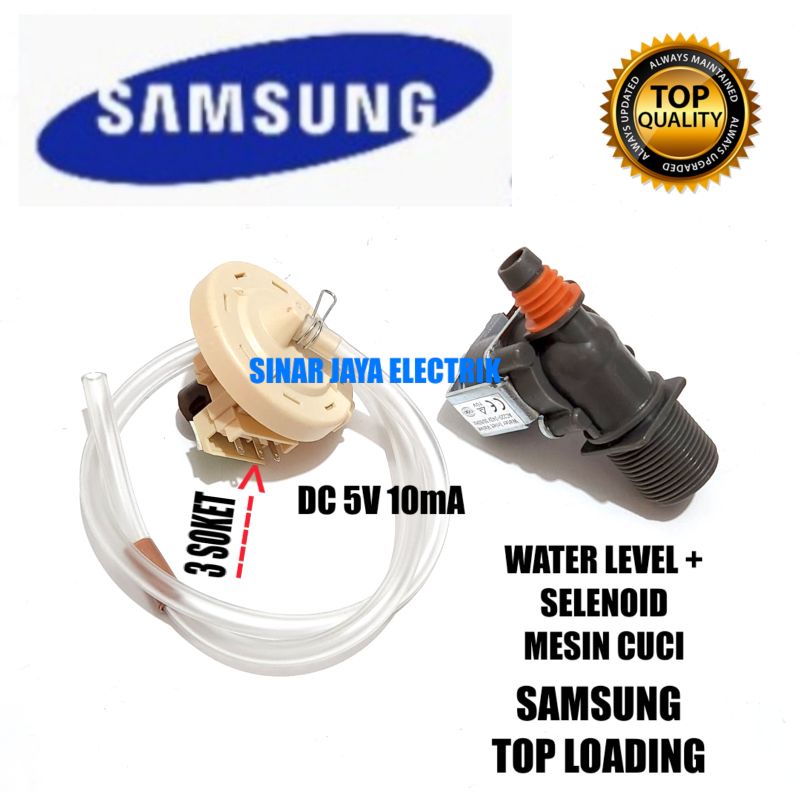 Jual Water Level Selenoid Inlet Mesin Cuci Samsung Tabung Otomatis